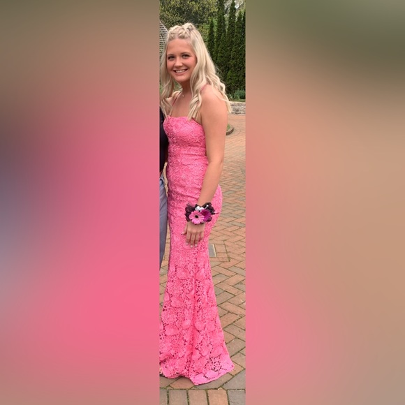 Jules & Cleo Dresses & Skirts - Jules & Cleo Lace Long Sheath Evening/Prom Dress